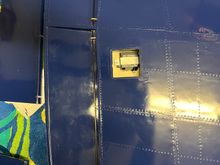 Flap rod arcing into place