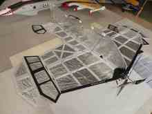 After the ground impact I thought it was gone! Finito-basta! 
Managed to put it back together and LOL.