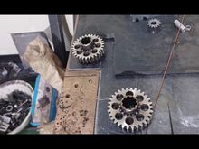 Sprine sleeve and gear welding