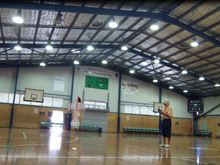 Indoor at Coffs.