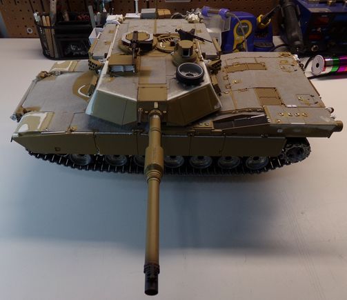 Current progress of the turret.