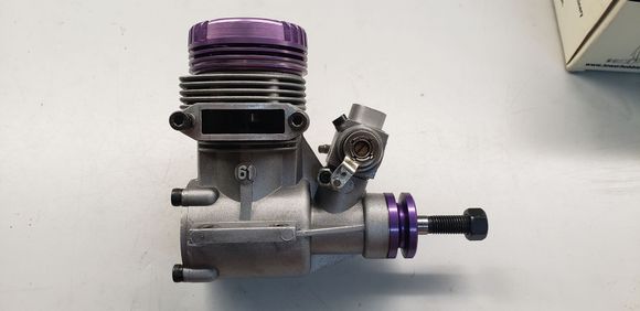 Exhaust side of engine