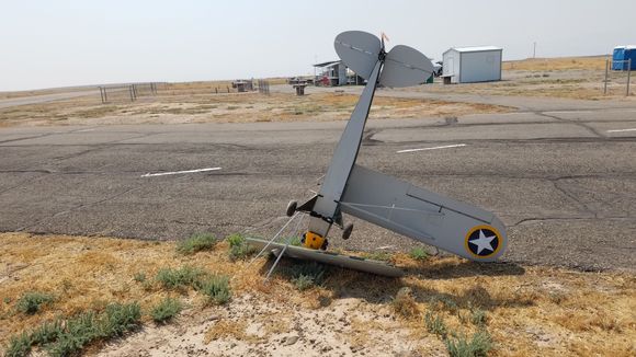 first crash, I had to replace plastic ball ends on struts