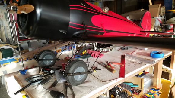 original and repaired gear position