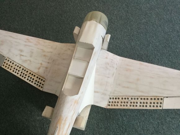 Going to start on the cockpit and canopies right after the fresh work at the stab and fin gets glassed up then primed.