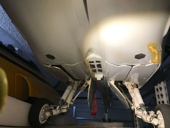 Had dead stick due to turbine shut off landed in grass scrapped on right 