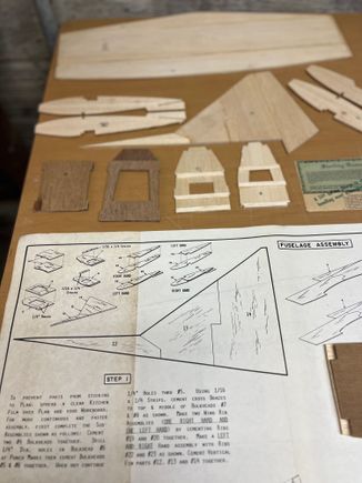 Formers and landing gear rib’s assembled ready to install 
