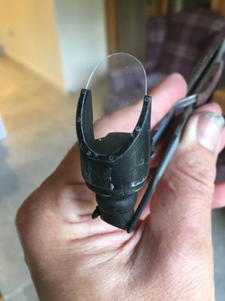 Gunsight under construction 