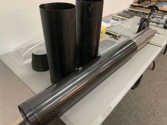 All carbon and titanium pipes