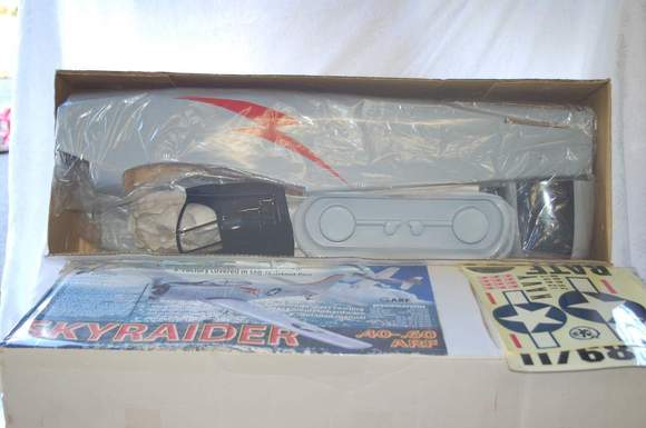 All the accessories including decals, fiberglass cowl, retract inserts, wheels and electric retracts are included.