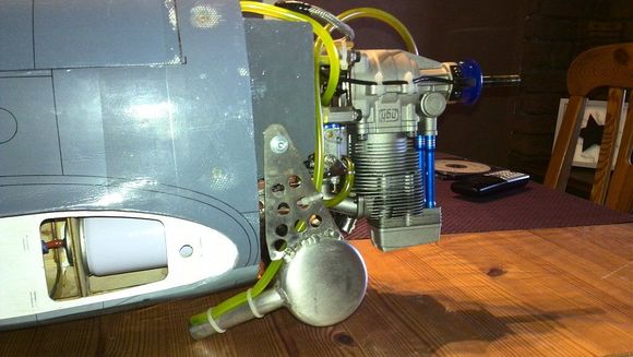 home build muffler by previous owner