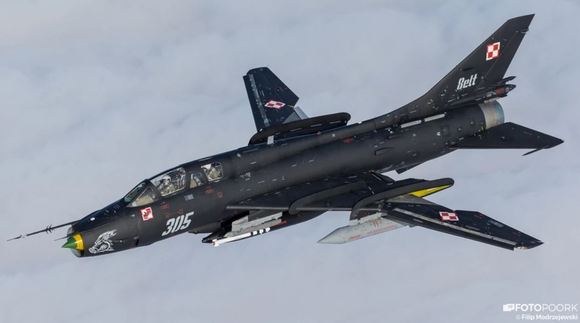polish Su-22 UM3 in special color scheme
