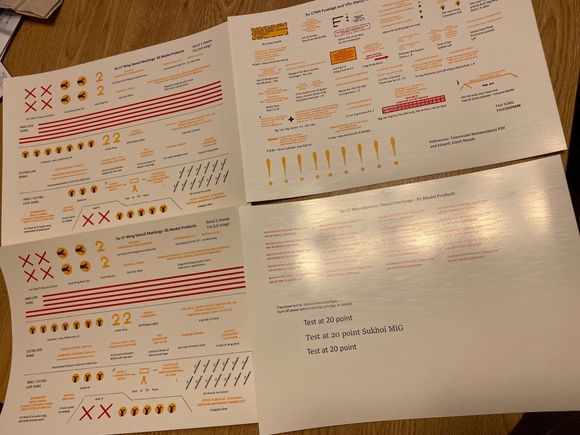 Starting experimentations with making decals again.