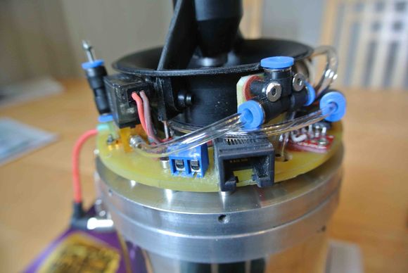 The twin screw connector is for the Thermocouple