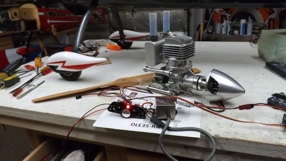 The display light is mounted with the switch assembly ,I included a pattern for mounting the switch assy. if you want to mount it