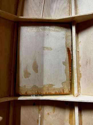 1/4" Plywood to reinforce the area.