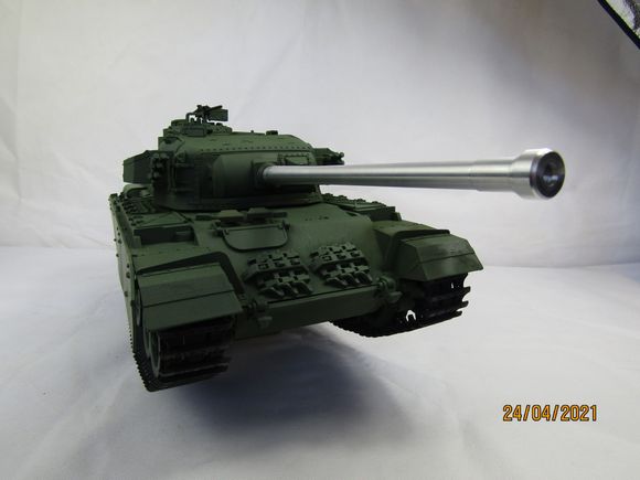 Front view with 20lbr barrel.