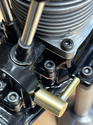 Connection made. Safety wire later if desired