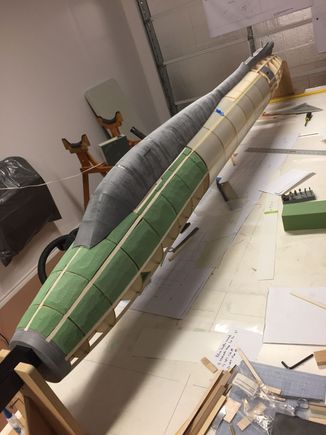 Early days on the fuselage plug