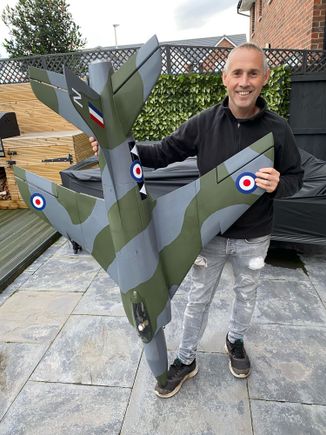 Supermarine Swift FR5 powered by an X60 