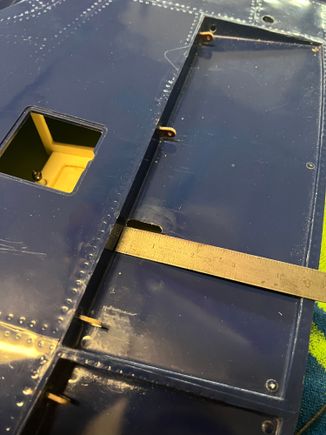 Just about exactly one inch