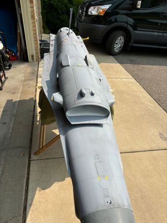 Matte clear now done. Time to assemble and balance