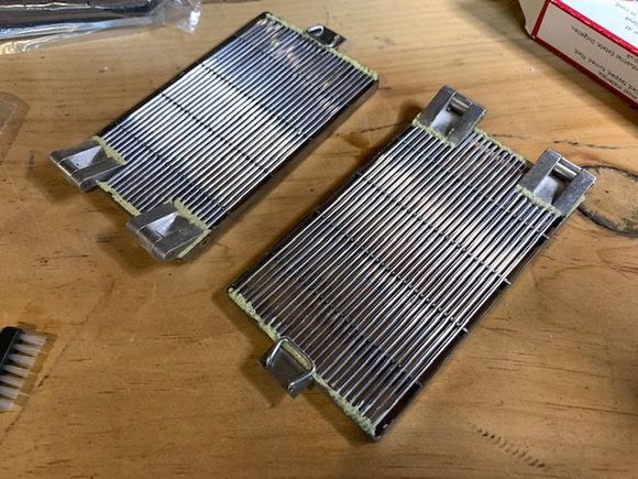 Milliput welds, they should look better when primed and painted, I hope!