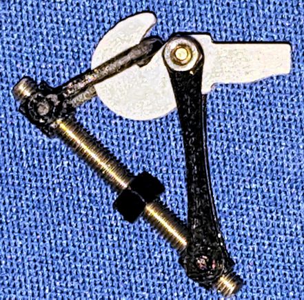 Closeup of Coupler in stored position