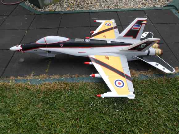 New hook up skid with  positive AOA.