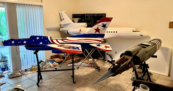 It works really well for flat bottom jets, such as the F-1, and my F-4. 