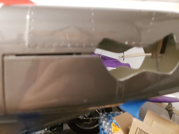 Hatch does not line up and has 1/8" gap