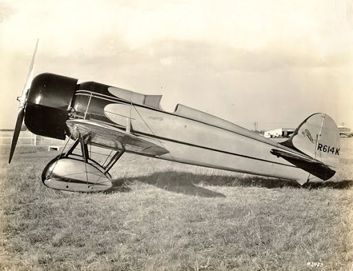 In 1929 this was the first civilian plane to fly faster than the military planes at the Cleveland air races