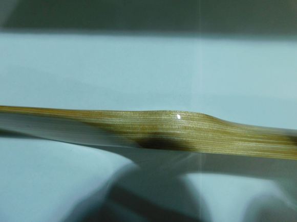 The ply layers are thin.