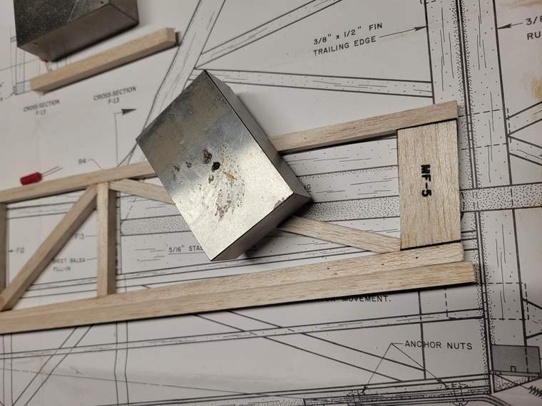 For anyone building this kit the part MF5 is not listed in the manual or on the plans. This pic may you sort it out