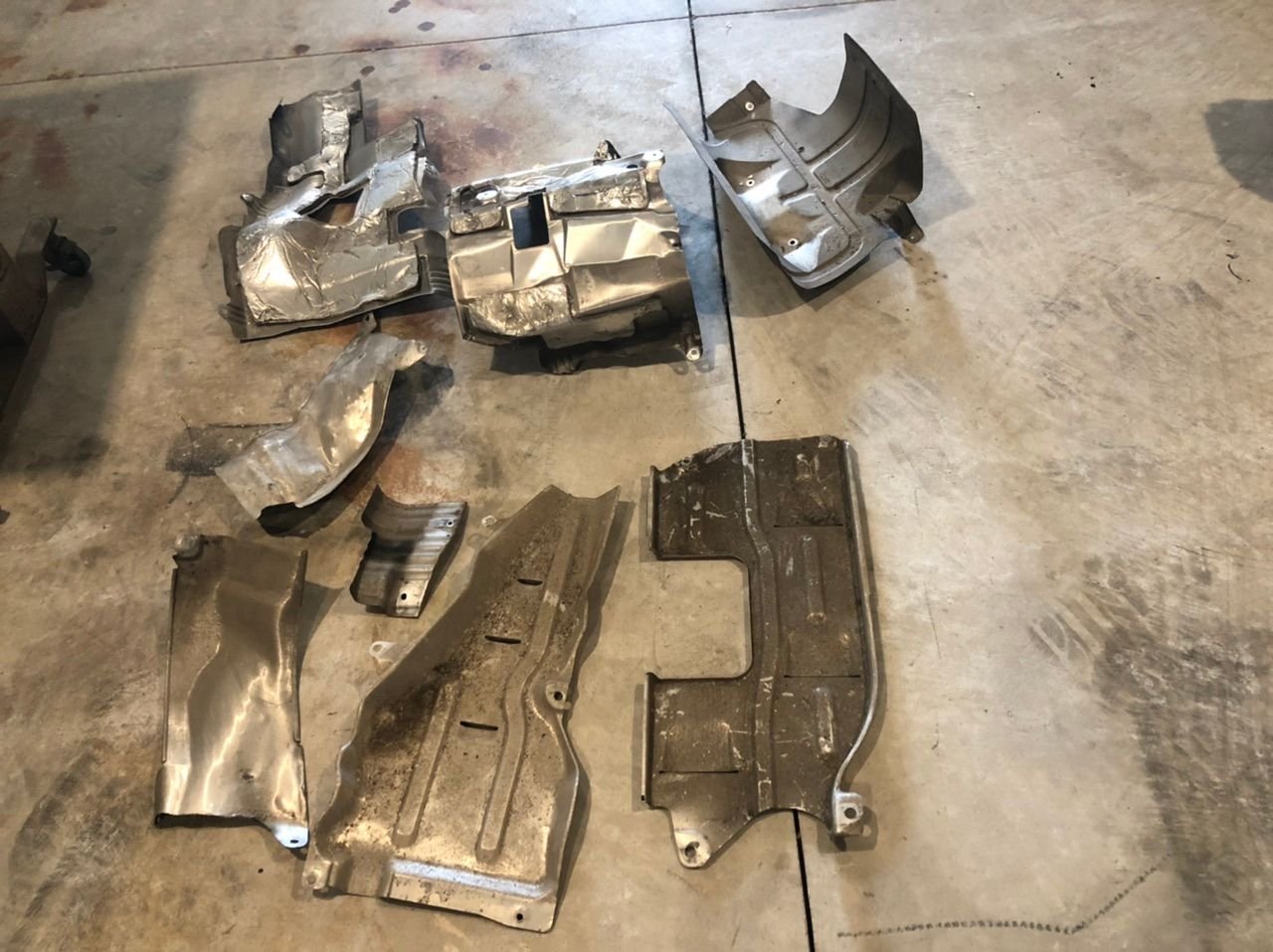 Miscellaneous - Under car heat shields - Used - 1992 to 2002 Mazda RX-7 - Charleston, SC 29492, United States