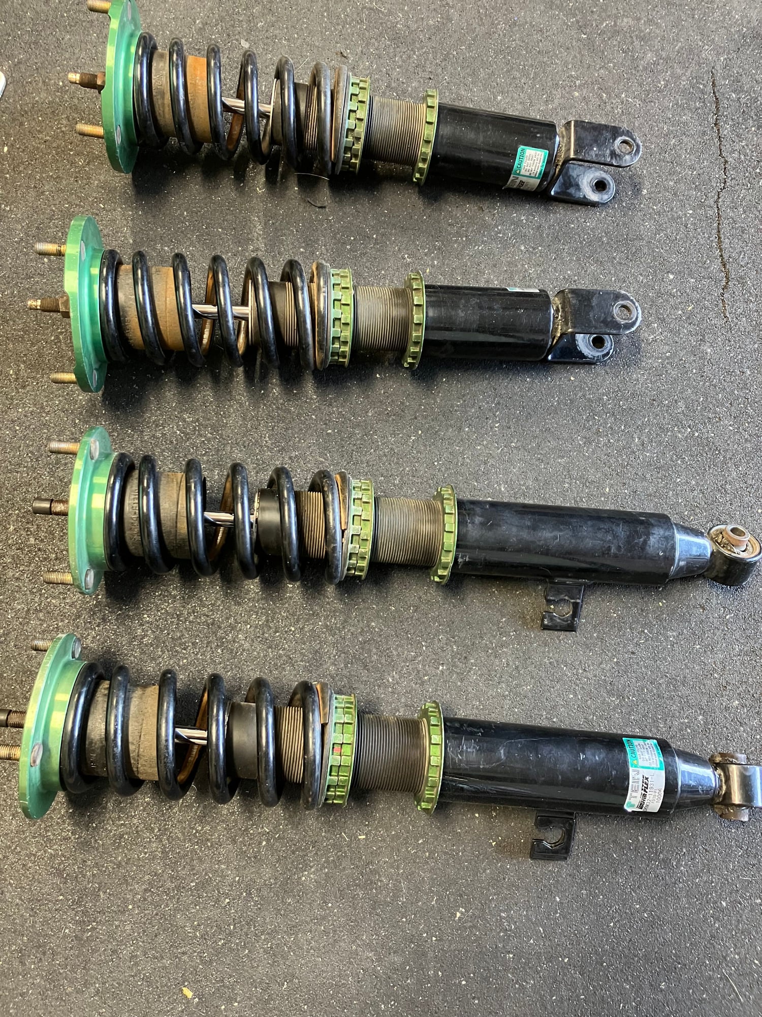 Steering/Suspension - Tein Flex coilovers - Used - 1993 to 2002 Mazda RX-7 - 0  All Models - Olympia, WA 98501, United States