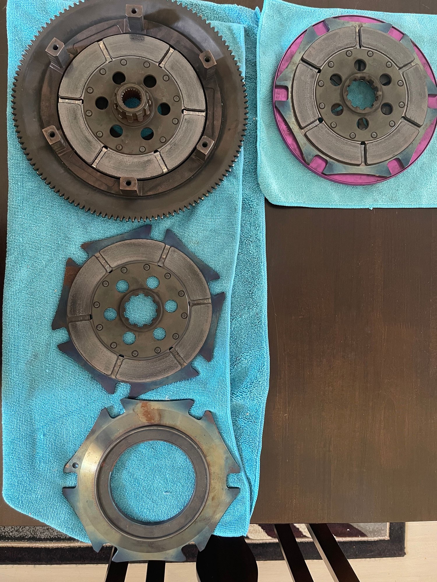 Drivetrain - Used FD3S Exedy Triple Disc Clutch Kit - Used - 1992 to 2002 Mazda RX-7 - Trent Woods/new Bern, NC 28562, United States