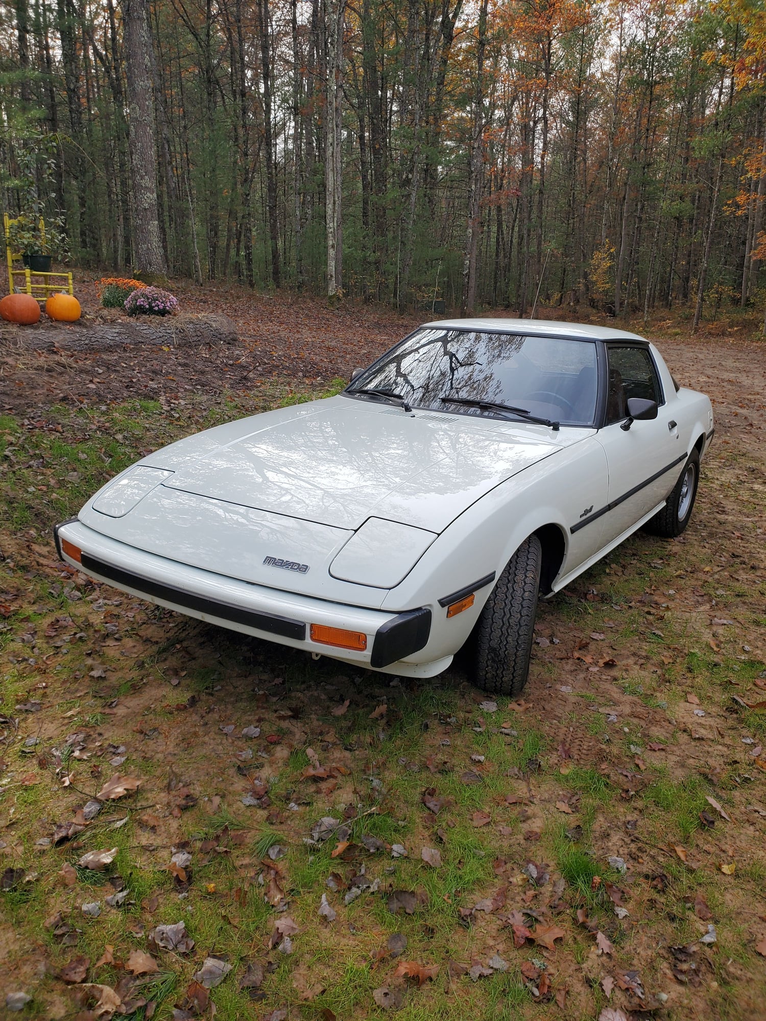 1979 Mazda RX-7 - One Owner - Used - VIN SA22C510770 - 71,800 Miles - Other - 2WD - Manual - Hatchback - White - Irons, MI 49644, United States