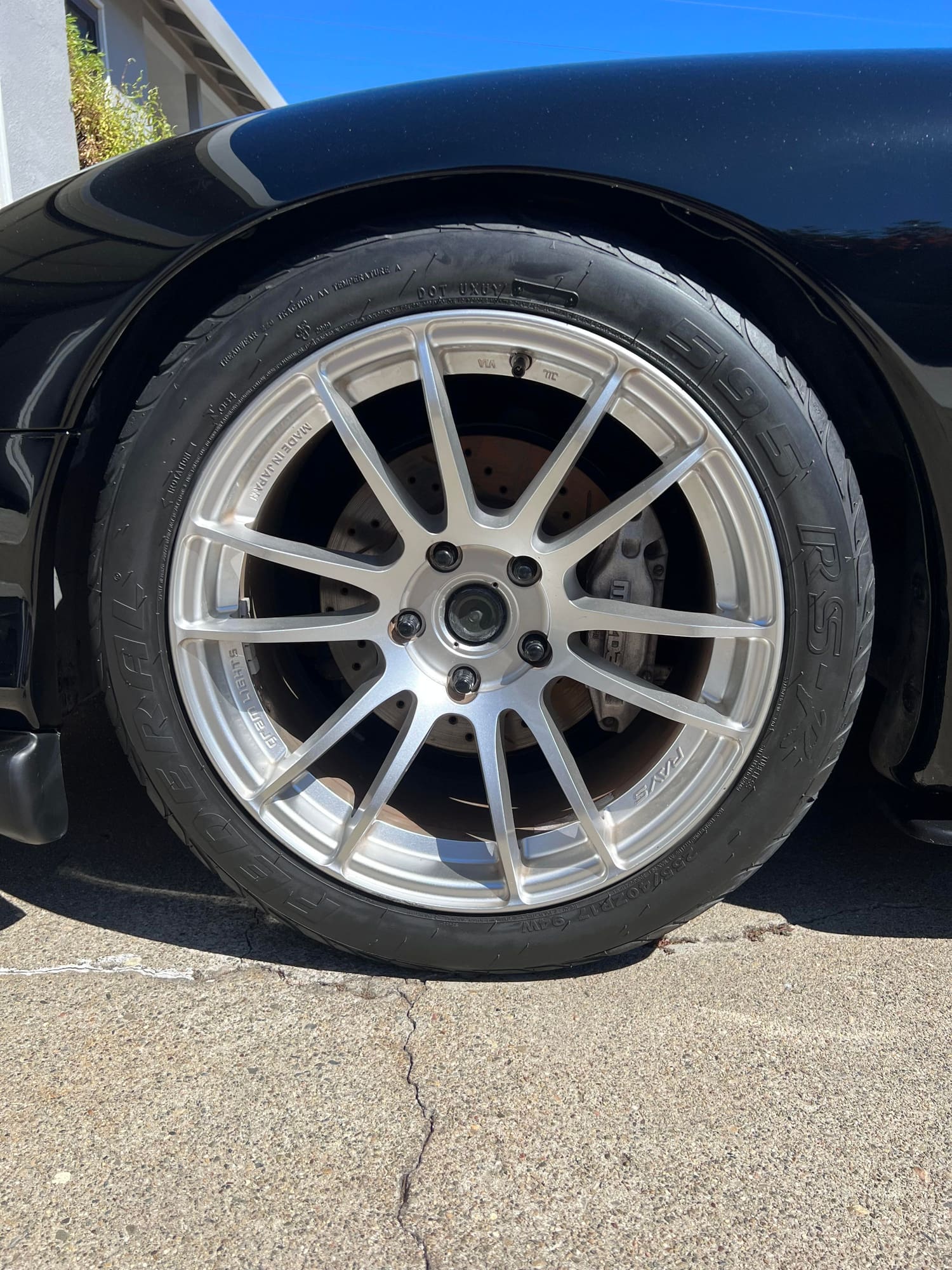 Wheels and Tires/Axles - Gram Lights 57Xtreme 17x9 +40 with 255/40-17 Federal RS-Rs - Used - All Years Any Make All Models - Millbrae, CA 94030, United States