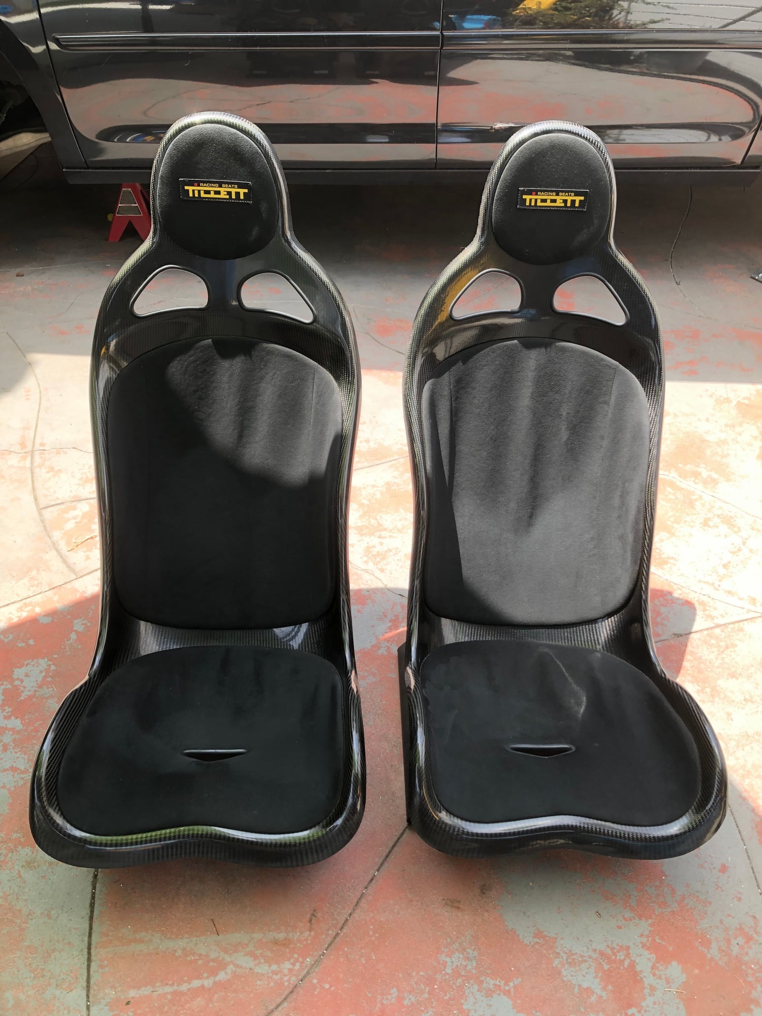 Interior/Upholstery - Pair of Tillett B1 full carbon fiber seats with brackets and pads - Used - All Years Any Make All Models - Lakewood, CA 90712, United States