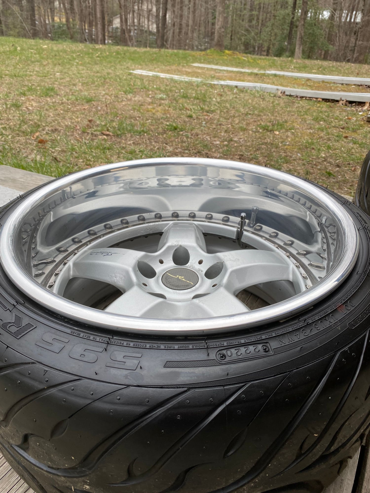 Wheels and Tires/Axles - JDM Stern Beast 17x9.75 -22 17x10.25-23 New Barrels New Tires wide body RX-7 FC FD - Used - Prince Frederick, MD 20678, United States
