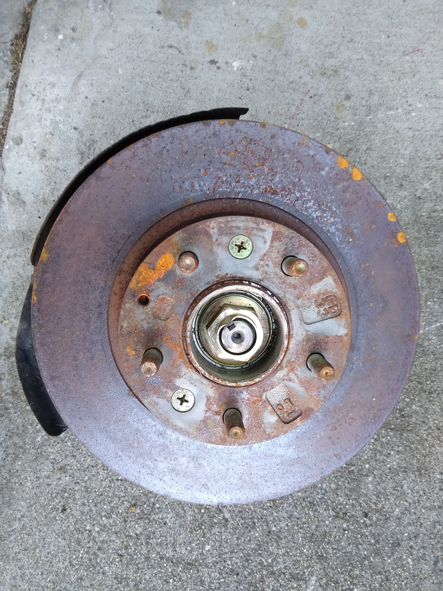 Miscellaneous - FD - Wheel Rotor & Knuckle Assembly - Used - 1993 to 1995 Mazda RX-7 - San Jose, CA 95121, United States