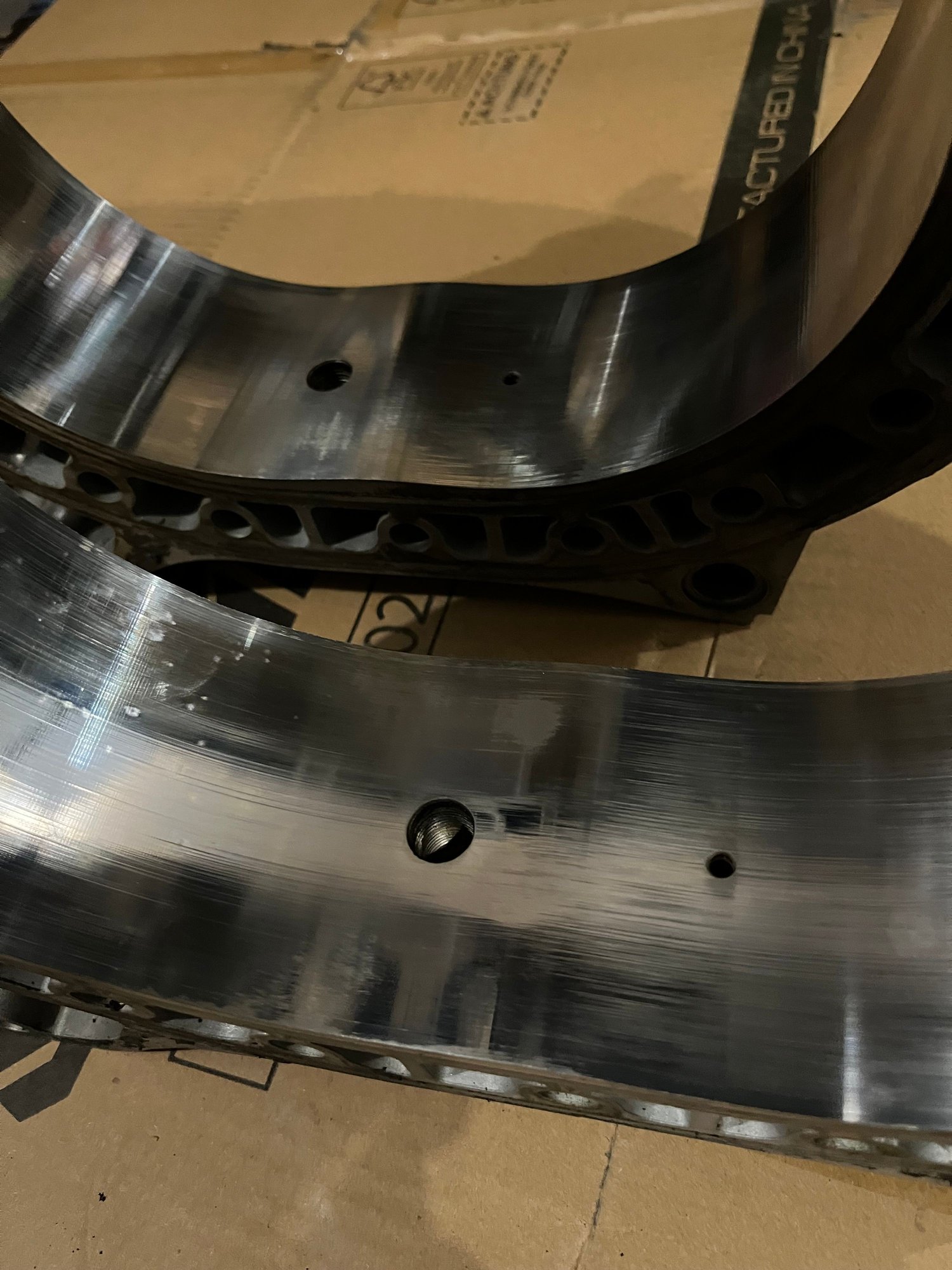 Engine - Internals - Front and Rear Rotor Housing 13B Turbo - Used - 1987 to 1991 Mazda RX-7 - Providence, RI 02910, United States