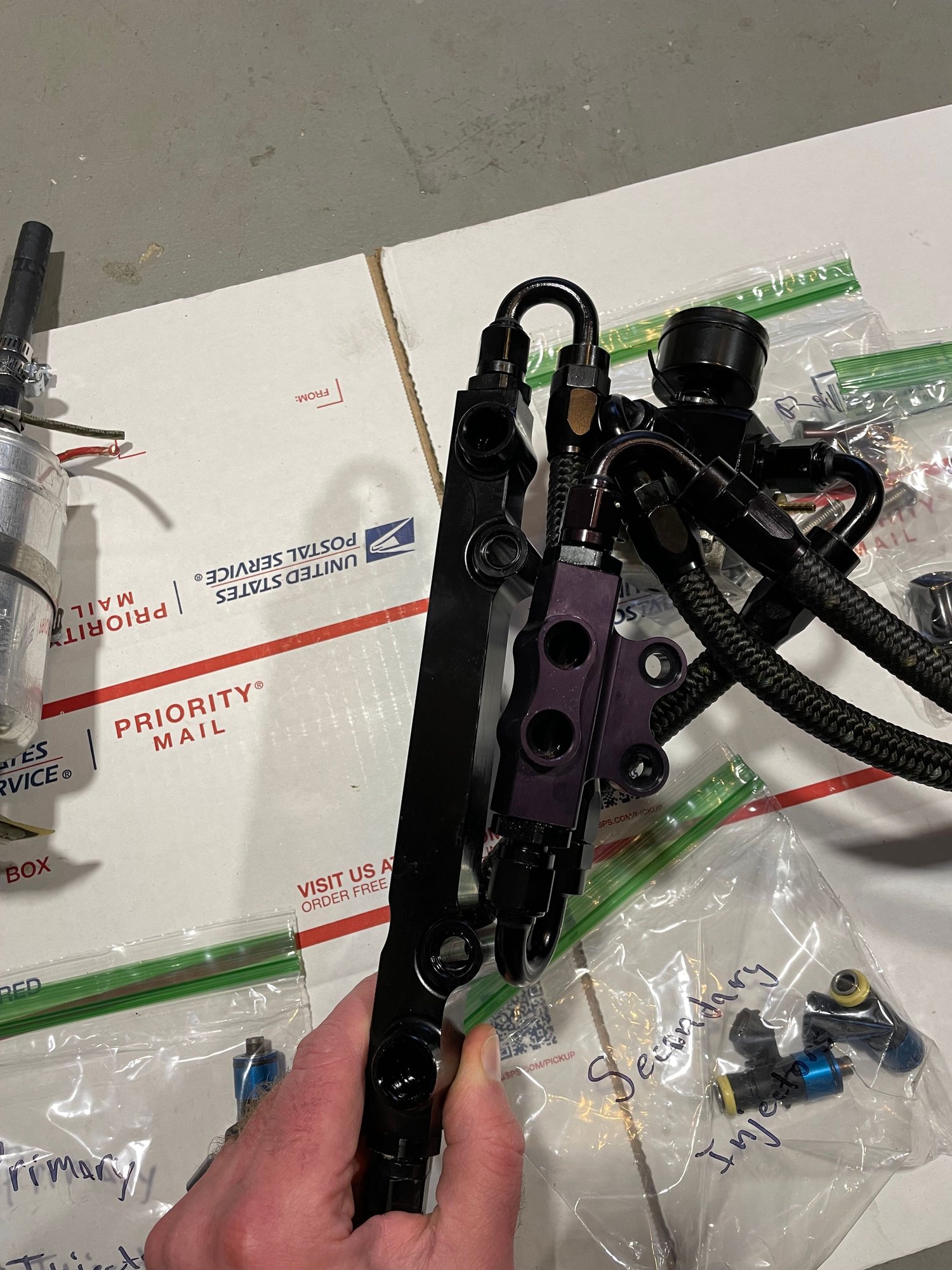 Engine - Electrical - FD Parts- LMS EFI “R-Spec” engine loom for PnP ecu and a complete 450hp fuel system - Used - 1993 to 2001 Mazda RX-7 - Dumfries, VA 22025, United States