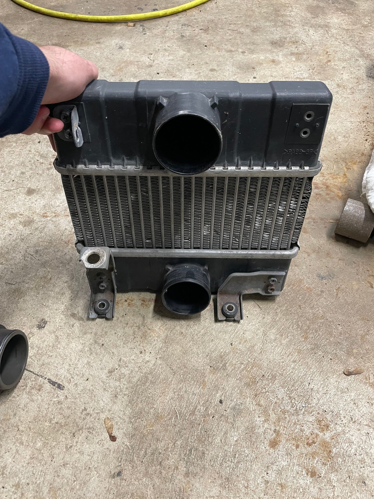 Engine - Intake/Fuel - OEM Intercooler with duct and piping. - Used - 2002 Mazda RX-7 - State College, PA 16801, United States