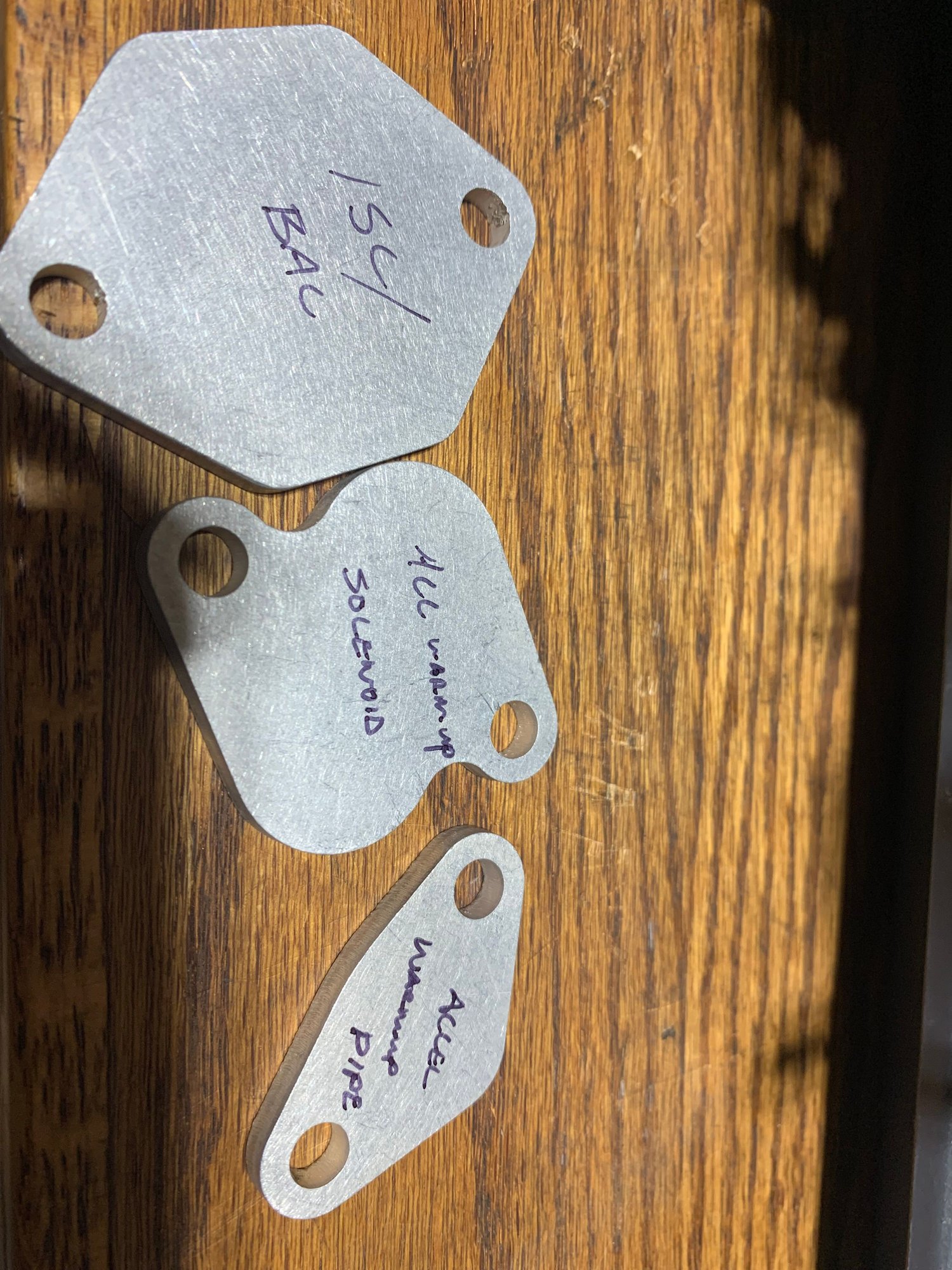 Engine - Intake/Fuel - Leftover Block Off Plates 13B-REW USDM - New - 1991 to 2002 Mazda RX-7 - Ogden, UT 84401, United States