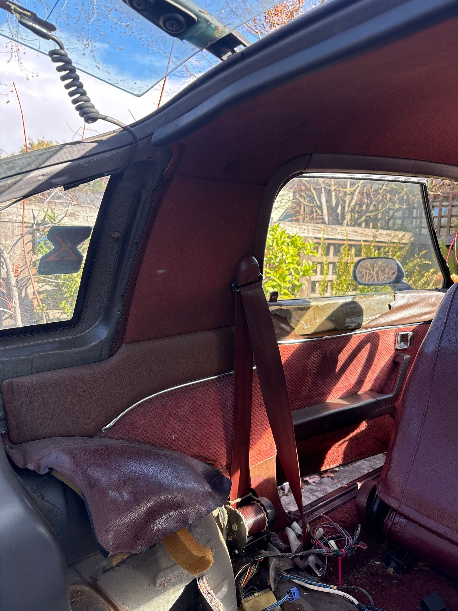 Interior/Upholstery - 1985 FB Burgundy interior part out - Used - 0  All Models - Menlo Park, CA 94025, United States