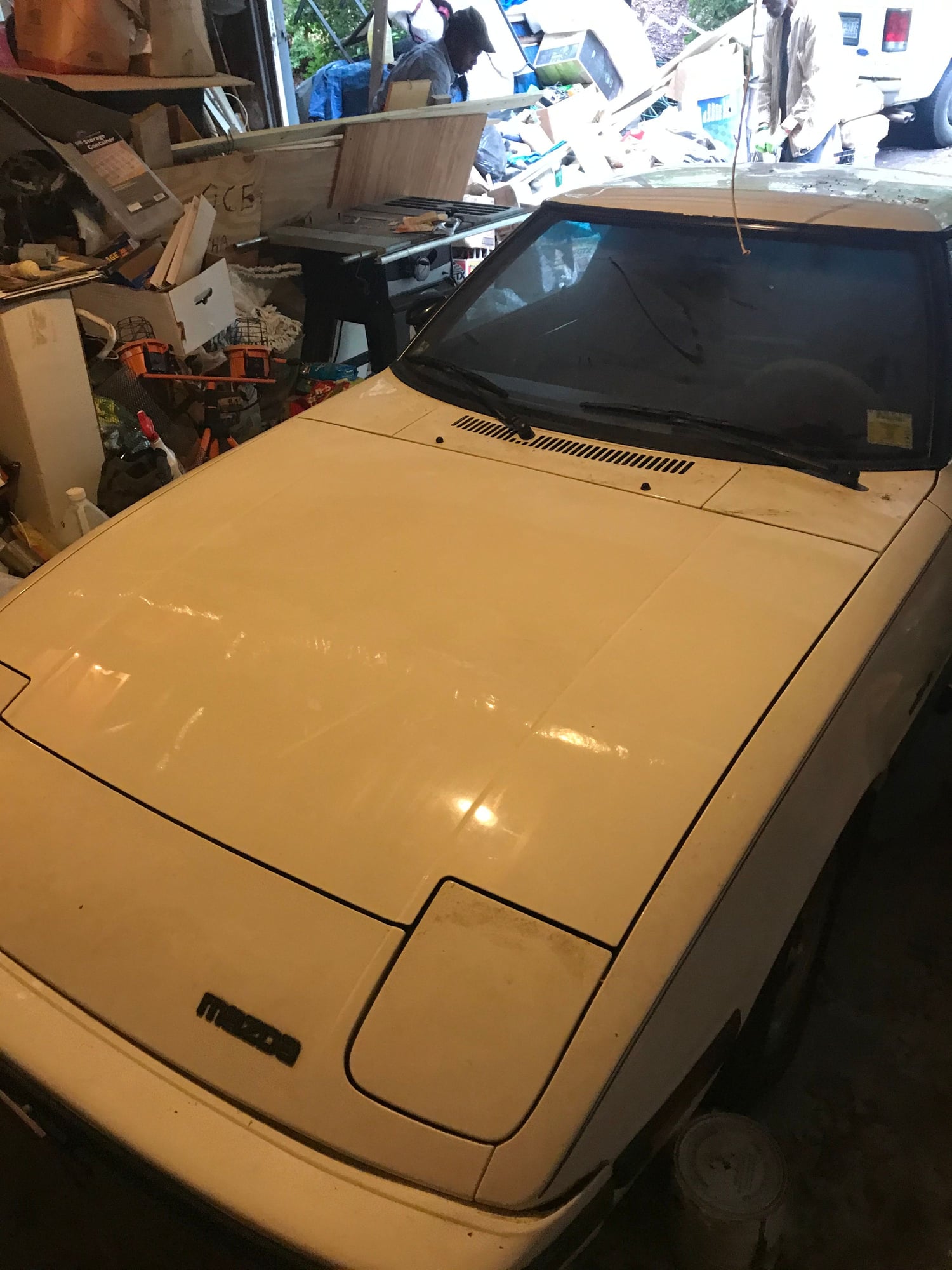 1985 Mazda RX-7 - 1985 Mazda RX7 GS Project Car - Used - VIN JM1F83312F085950C - 2WD - Automatic - Coupe - White - Raleigh, NC 80435, United States