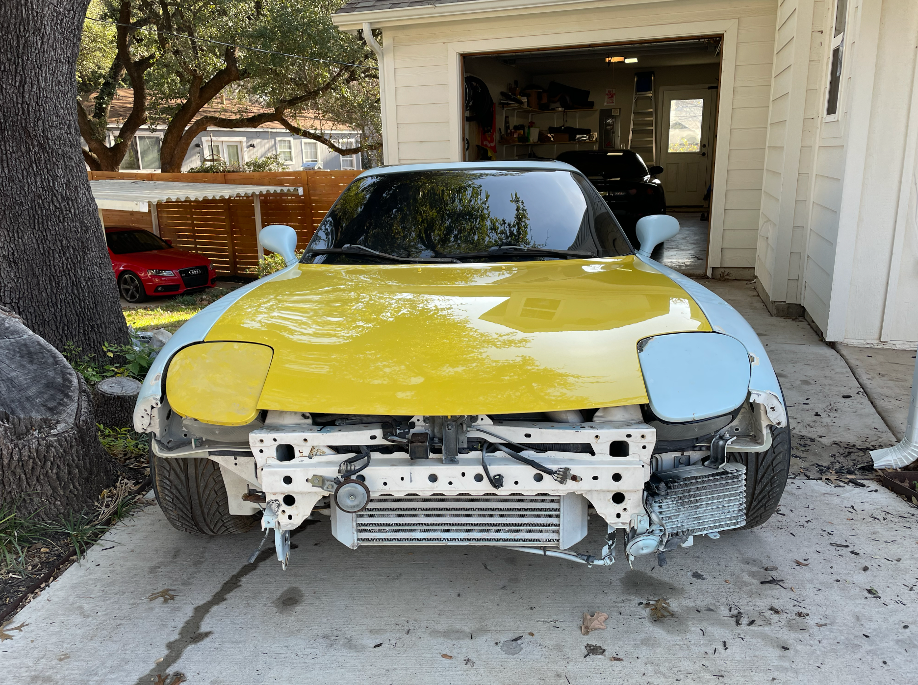 1994 Mazda RX-7 - 1994 Chaste White RX-7 - 79k miles - Upgrades - Needs paint - Used - VIN JM1FD3336R0303240 - 79,000 Miles - Other - 2WD - Manual - Coupe - White - Fort Worth, TX 76111, United States