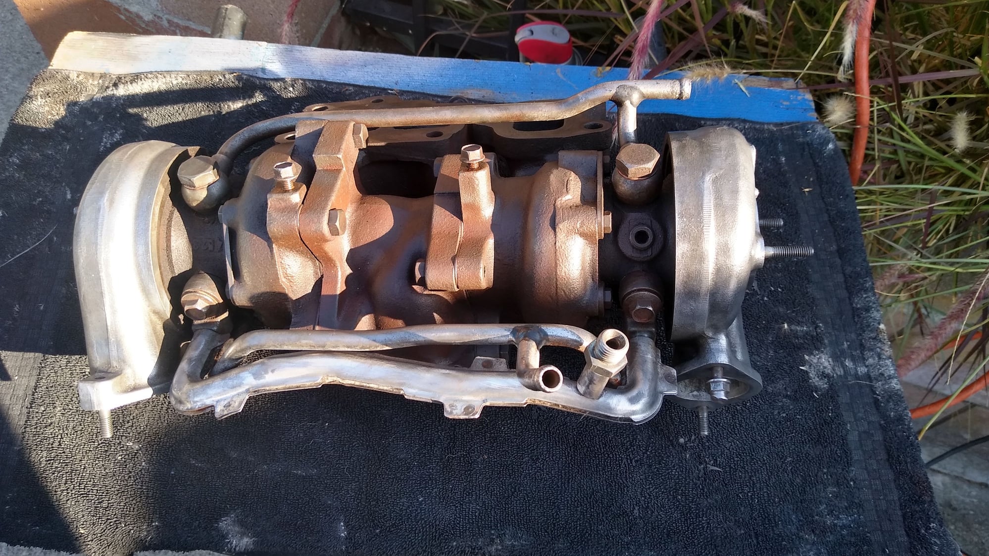 Engine - Intake/Fuel - FD - OEM Twin Turbos & Manifold - Used - 1993 to 1995 Mazda RX-7 - San Jose, CA 95121, United States
